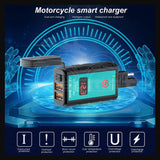 MH Moto Easy Motorcycle USB charger with wiring harness