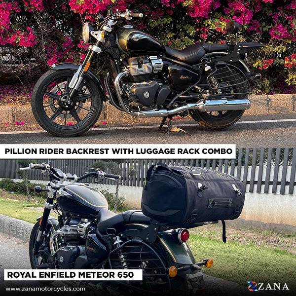 Royal enfield cheap backrest online