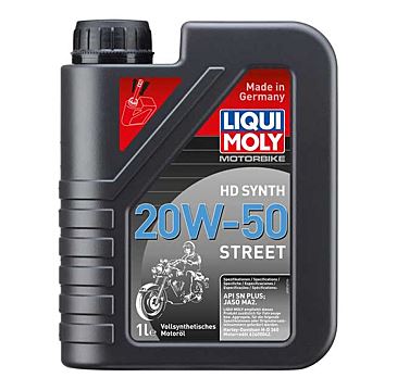 Liqui Moly 3816 Motorbike 20W50 HD Synt 1 L oil for Harley Davidson
