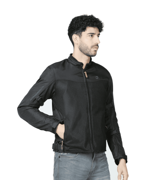 Solace -Thrift Mesh Jacket (Black) – Crossroad the biker stop