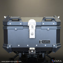 Load image into Gallery viewer, ZANA TOP BOX ALUMINIUM BLACK ( 35ltr )