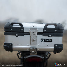 Load image into Gallery viewer, ZANA TOP BOX ALUMINIUM SILVER ( 22ltr )