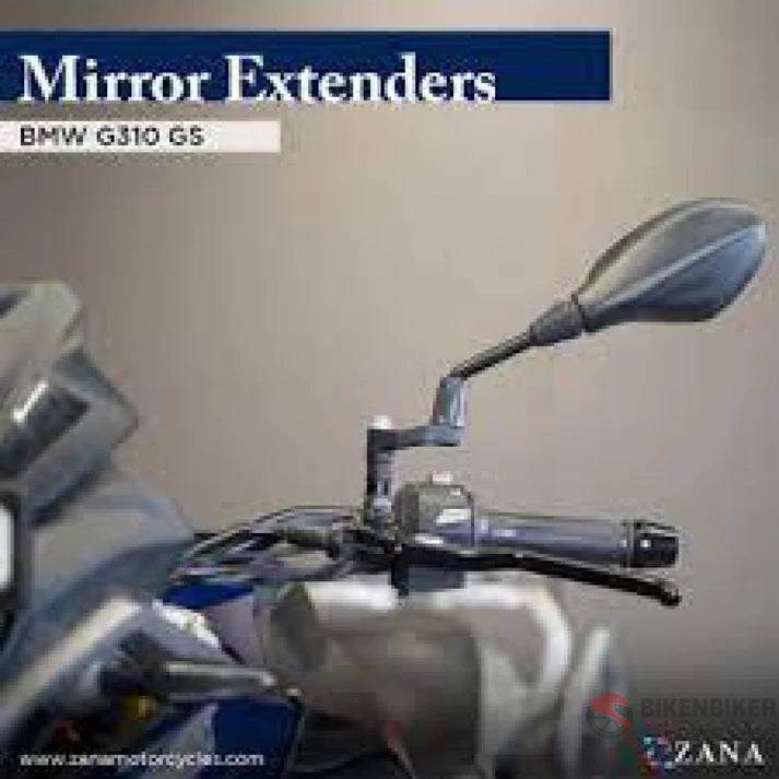 ZANA-MIRROR EXTENDER ALUMINUM