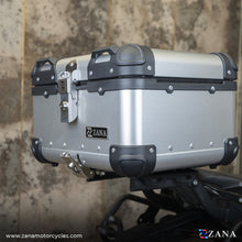 Load image into Gallery viewer, ZANA TOP BOX ALUMINIUM SILVER ( 35ltr )