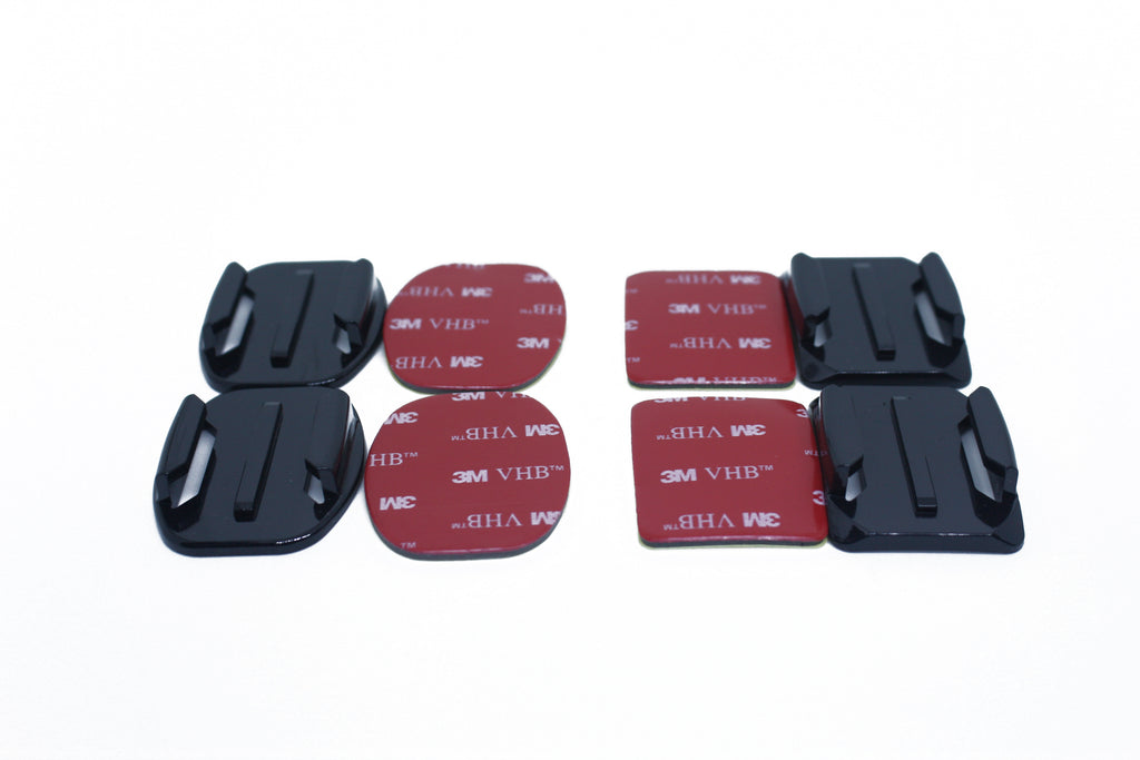 Base Mounts 2x Flat & 2x Curved Mounts
