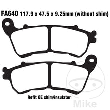 Load image into Gallery viewer, Harley Davidson Fourty Eight Brake Pads - EBC Brakes