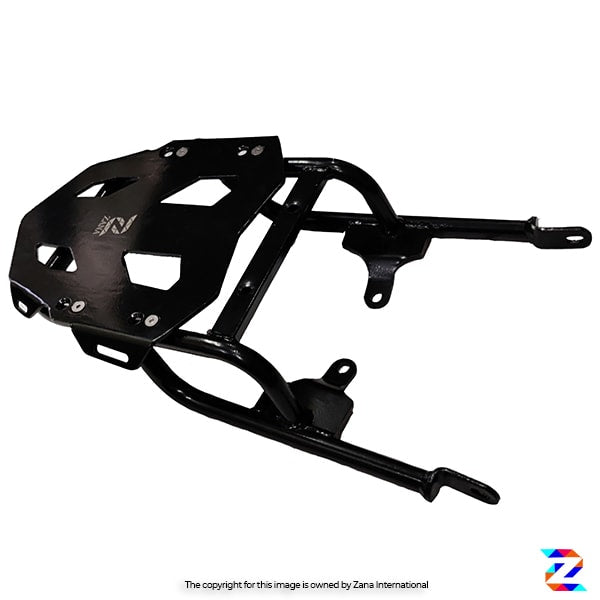 Zana Royal Enfield Himalayan Top Rack With Aluminum Plate  T-1 - Black-2016-2020