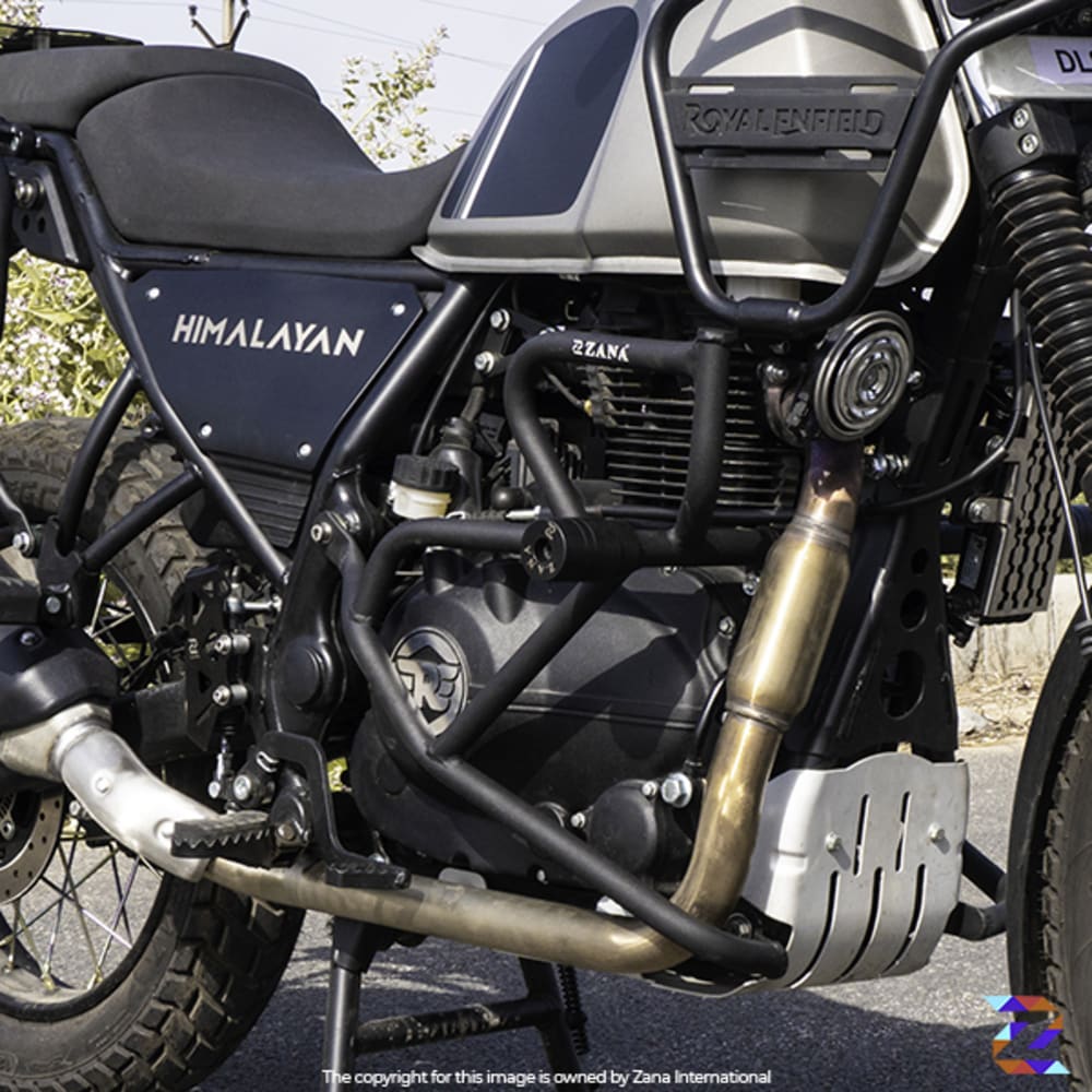 ZANA Royal Enfield Himalayan Engine Guard with Sliders BS6(2021)