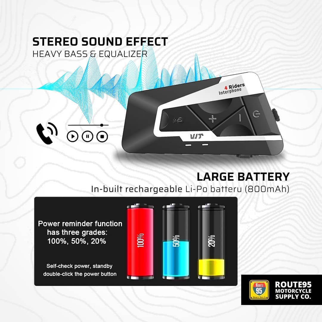 Route95 T9S-V4 Intercom – Crossroad the biker stop