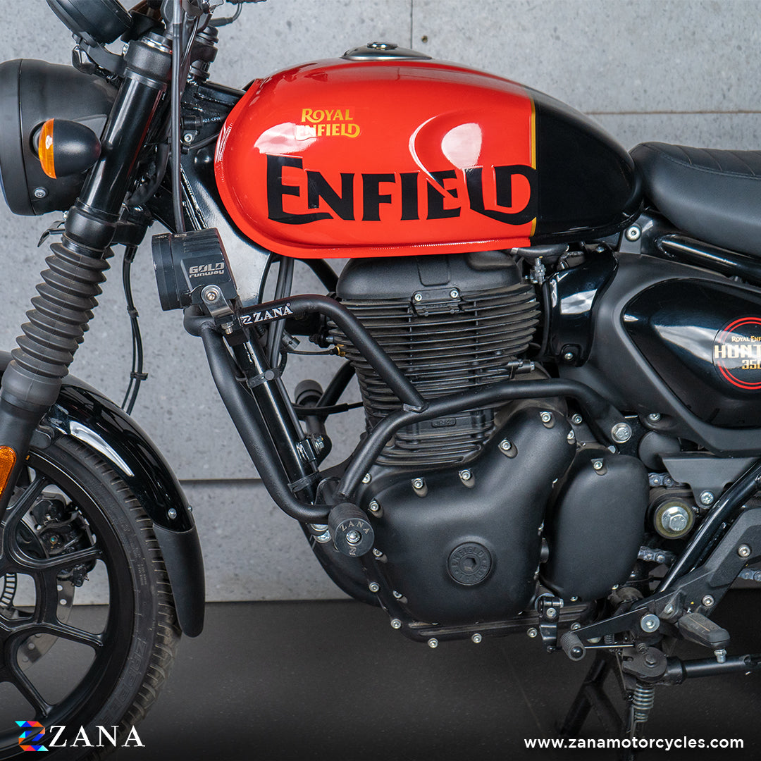 ZANA Royal Enfield Hunter Engine Guard with Sliders – Crossroad