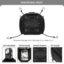 Load image into Gallery viewer, ViaTerra Raptor v2  Tailbag Black