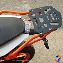 Load image into Gallery viewer, Zana Top Rack With Plate Orange - KTM Duke 390-2019-2021