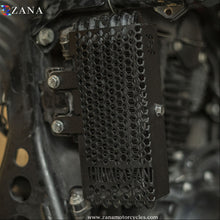 Load image into Gallery viewer, ZANA-RADIATOR GUARD HONEYCOMB BLACK (FULL) HIMALAYAN BS-3/4/6