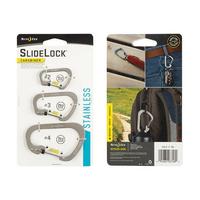 NITE IZE-CARABINER WITH SLIDE LOCK (SET OF 3)