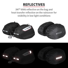 Load image into Gallery viewer, ViaTerra Condor 2UP 100% Waterproof Saddle Bag Black