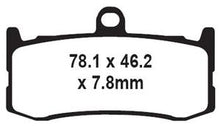 Load image into Gallery viewer, Triumph Daytona 675 Standard Brake Pads - EBC Brakes Pads