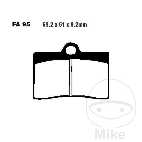 Mahindra Mojo Brake Pads - EBC Brakes