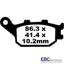 Load image into Gallery viewer, Kawasaki Versys 650 Brake Pads - EBC Brakes