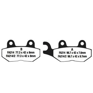 Triumph Bonneville SE Alloy Brake Pads - EBC Brakes