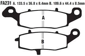 SUZUKI V-STROM 650 Brake Pads - EBC Brakes