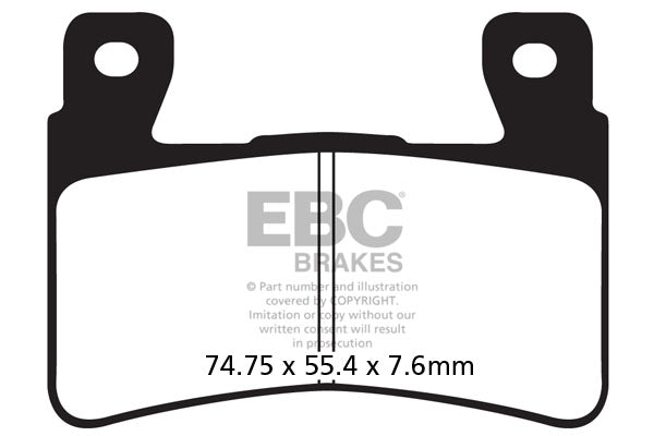 Harley Davidson Fat Boy Brake Pads - EBC Brakes