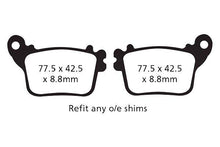 Load image into Gallery viewer, Suzuki GSXR 1000R Brake Pads - EBC Brakes