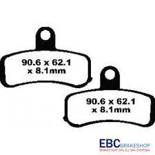 Load image into Gallery viewer, Harley Davidson Fat Boy Brake Pads - EBC Brakes