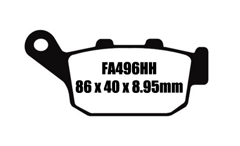 Honda CBR 650F Brake Pads - EBC Brakes
