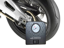 Load image into Gallery viewer, GrandPitstop Electric Tyre Inflator with Dual Connecting Port – Air compressor pump for Car and Motorcycle