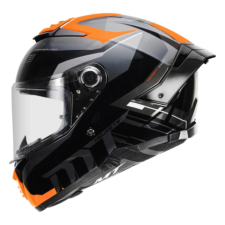 MT- Thunder 4 Sv Gobling Orange Motorcycle Helmet