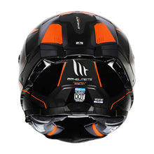 Load image into Gallery viewer, MT- Thunder 4 Sv Gobling Orange Motorcycle Helmet