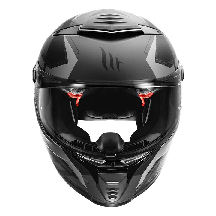 mt crash helmet MT Thunder 4 Sv Valiant Matt Grey Motorcycle Helmet – Crossroad the biker  stop