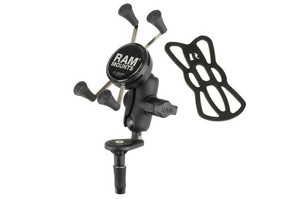 RAM Set - Fork Stem Mount X Grip Phone Cradle
