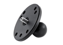 Load image into Gallery viewer, RAM Camera Mount - Threaded Male Post 2.5" Round Base  1" Ball