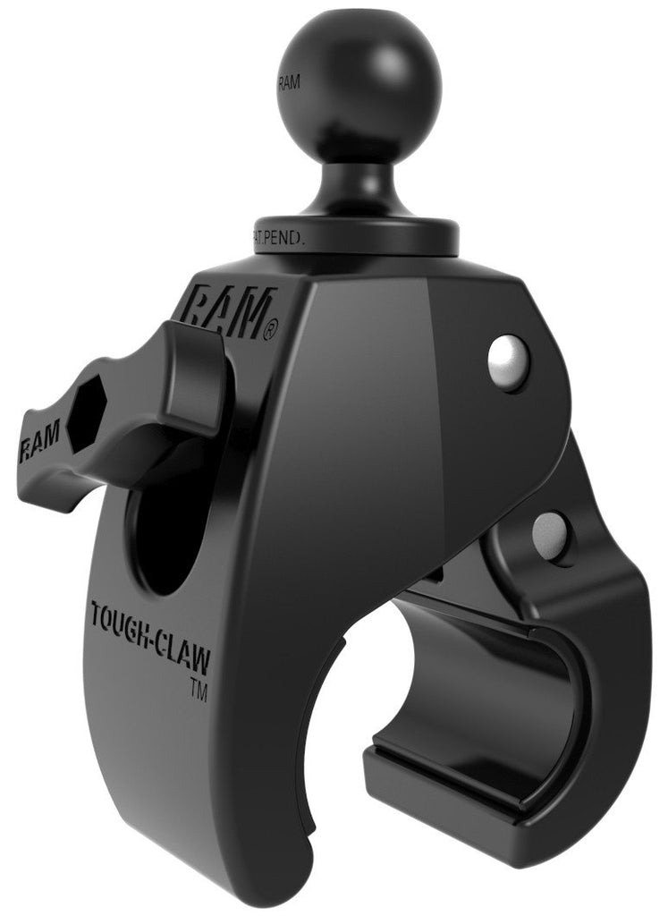 RAM Base - Tough-Claw™ MEDIUM with 1" Diameter Rubber Ball