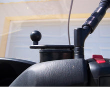 Load image into Gallery viewer, RAM Base - Motorcycle Brake/Clutch Reservoir Cover Base with 1" Ball Offset