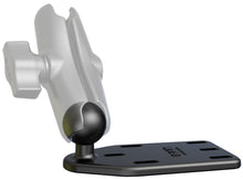 Load image into Gallery viewer, RAM Base - Motorcycle Brake/Clutch Reservoir Cover Base with 1" Ball Offset