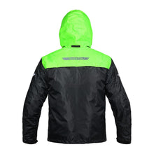 Load image into Gallery viewer, VIATERRA-M200 RAIN JACKET – PRO(BLACK/GREEN)