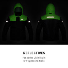 Load image into Gallery viewer, VIATERRA-M200 RAIN JACKET – PRO(BLACK/GREEN)