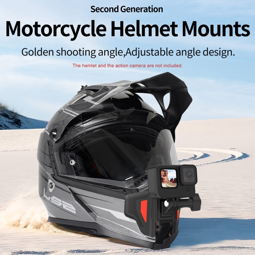 Telesin Helmet Chin Mount V – Crossroad the biker stop