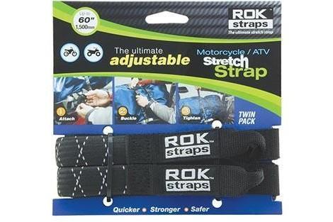 ROK STRAPS - 60" BLK REFLECTIVE