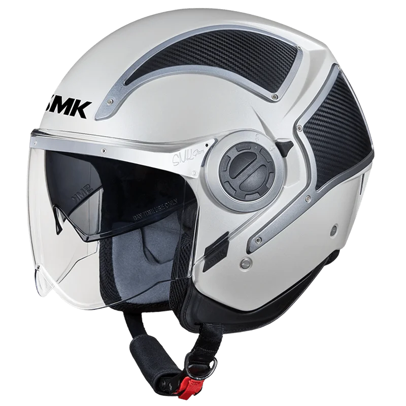 SMK Phoenix White Helmet GL1CA