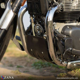 Zana-Bash Plate Black For Super Meteor 650