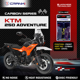 Carbon Brake Pads For KTM 250 Adventure (2025) - Front - CFB902 - 1 Set - CRANK1