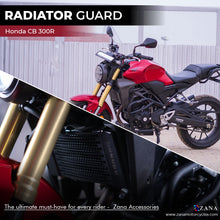 Load image into Gallery viewer, Zana Radiator Guard  Honeycomb Honda 300R