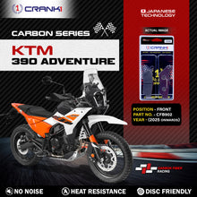 Load image into Gallery viewer, Carbon Brake Pads For KTM 390 Adventure (2025 Onwards) - Front - CFB902 - 1 Set - CRANK1