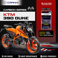 Load image into Gallery viewer, Carbon Brake Pads For KTM 390 Duke (2014 Onwards) - Rear - CFB312 - 1 Set - CRANK1
