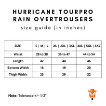 Load image into Gallery viewer, MotoTech Hurricane TourPro Rain Overtrousers with Cargo Pockets - Waterproof Pants - Dark Grey