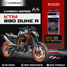 Load image into Gallery viewer, Carbon Brake Pads For KTM 890 Duke R (2023 Onwards) - Front - CFB744 - 2 Sets - CRANK1