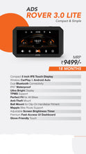 Load image into Gallery viewer, ADS Rover 3.0 Lite – 5-inch Only Carplay, Andriod Auto With TPMS